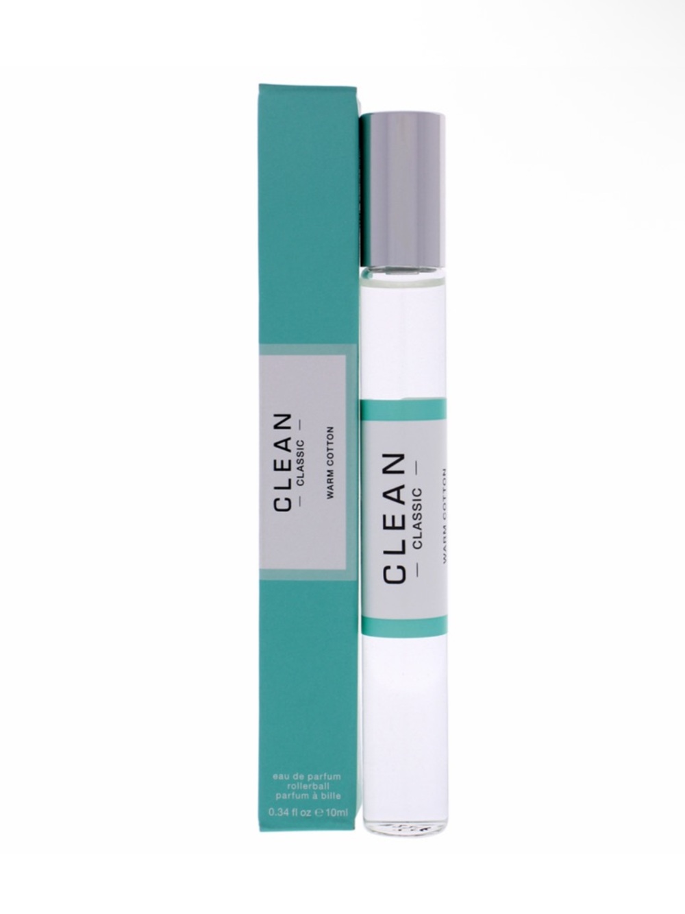 Classic Warm Cotton by Clean for Women 10 ml / 0.34 oz EDP Rollerball NEW - Picture 2 of 2